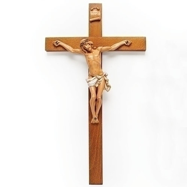 Crucifix Sculpture by Fontanini Corpus Christie High End Cross